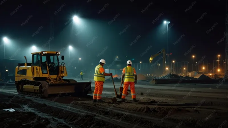After Dark, On Schedule: The Real Mechanics of Overnight Construction in South Texas
